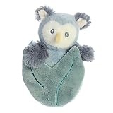 Ebba™ Playful Pocket Peekers™ Ollie Owl™ Baby Stuffed Animal - Soft & Cuddly Toy - Interactive Playmate & Comforter - Blue 5.5 Inches