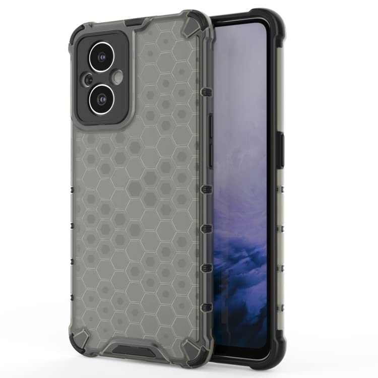 Spacekart Polycarbonate, Honeycomb, Edge To Edge Boom, Hard Case, Transparent, Shockproof, Camera Protection Back Case Cover For Oppo F21 Pro 5G-Black (B0B65S358G) Amazon Price History, Amazon Price Tracker