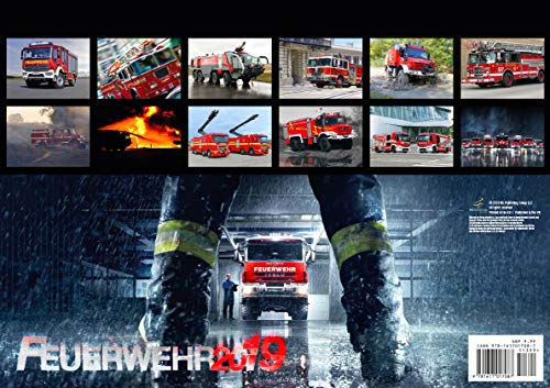 Les pompiers 2019 calendrier mural