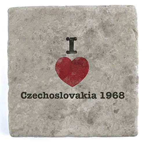 I Love Cecoslovacchia 1968 - mattonelle di marmo