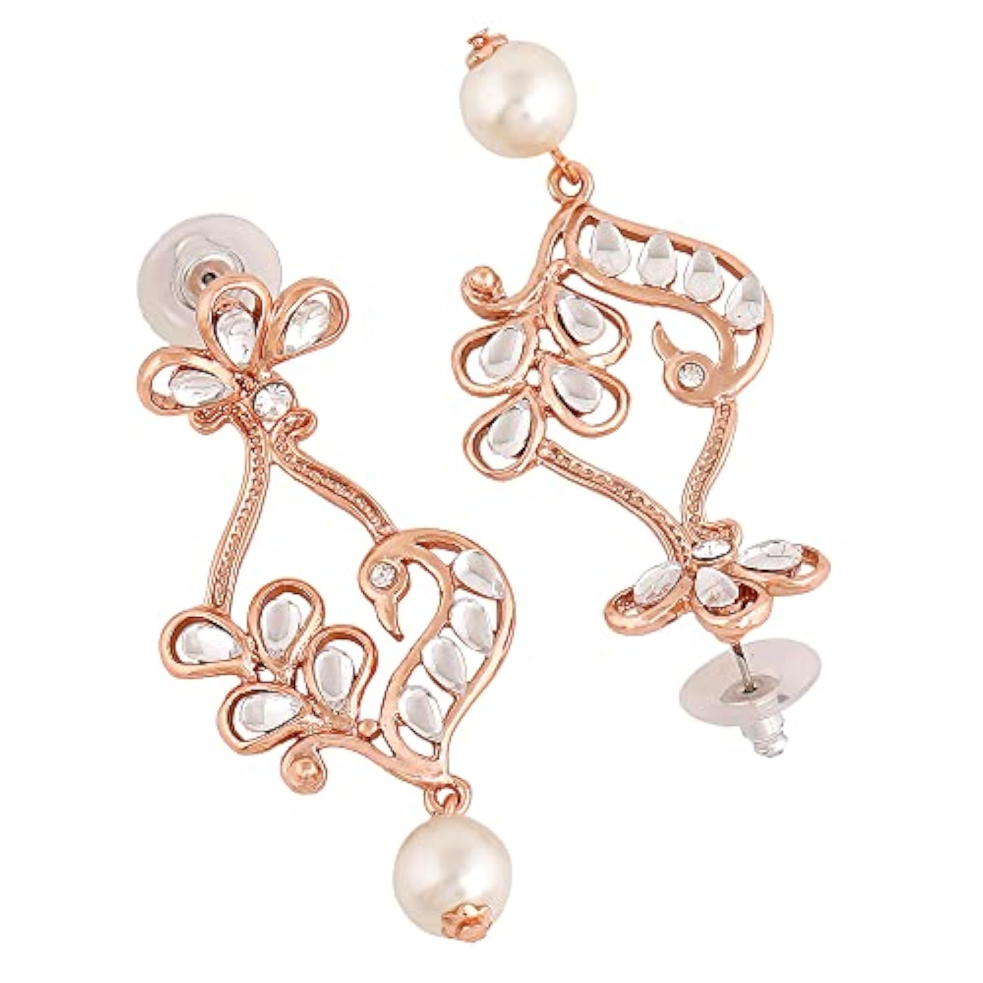 Elegant Crystal Drop Earrings