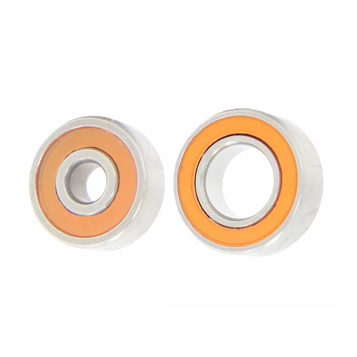Zamiennik łożysk SMR115C 2OS 5x11x4mm S623C 2OS 3X10X4mm Fishing Drop łożysko koła (2 sztuki) ABEC-7 hybrydowe łożyska kulkowe ceramiczne ze stali nierdzewnej