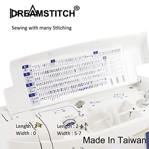 Dreamstitch Snap On 7Mm Open Toe Foot Appliqué Presser Foot For Brother, Babylock, Singer, Babylock, Elna, Janome, Juki And More Sewing Machine Alt: 40080962, 718W, Ju-5900-01Z #TOP4