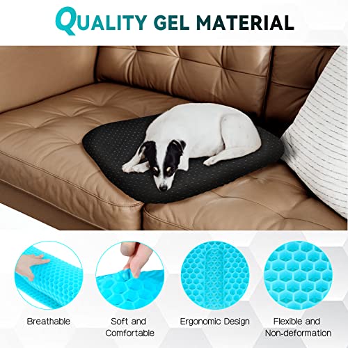 Zncmrr Gel Seat Cushion For Office Chair, Soft Honeycomb Egg Seat Cushion With Non-Slip Cover For Sciatica And Tailbone Pain Relief, Perfect For Wheelchair, Car, Desk Chair #TOP2