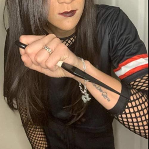 Vista 4 de Lanzadores de plástico Big Kunai - Cuchillas de lanzamiento japonesas Ninja Cosplay Blanco