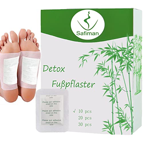 Patch Detox Pieds, 10 Pièces Patch Detox - Foot Patch aux Herbes Naturelles, Detox Foot Patches Pour Soulagement De La Douleur, Elimine les Toxines du Corps, Améliorez la qualité du sommeil Cover