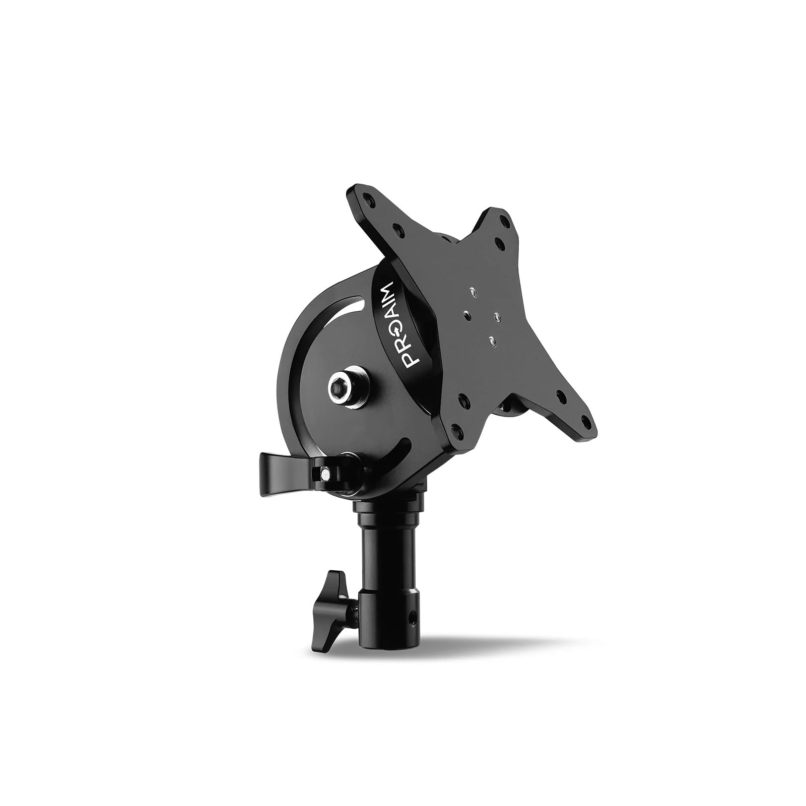 PROAIM Rotazione a 360° (75mm/100mm) Supporto Monitor Inclinabile.Dotato di Ricevitore 5/8” Baby Pin. Angolo di Inclinazione: 230°. Payload fino a 22kg / 50lb (P-ROTN-01)