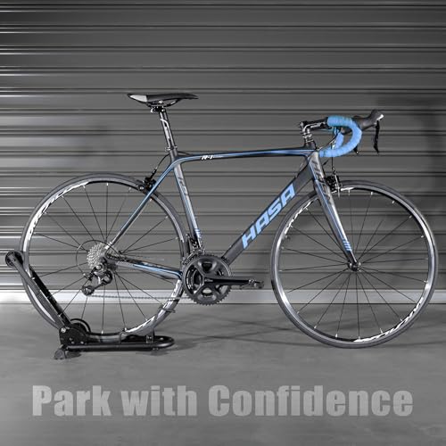 Bike Hand CD-KT21 Bikehand Bicycle Floor Parking Rack Stand - For Mountain Mtb & Road Bikes Indoor Outdoor Garage Storage thumb #5