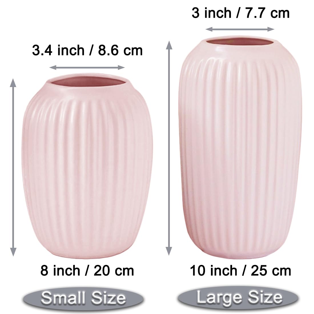 Vasi in ceramica per la decorazione della casa, tema astratti | Acquisti Online su