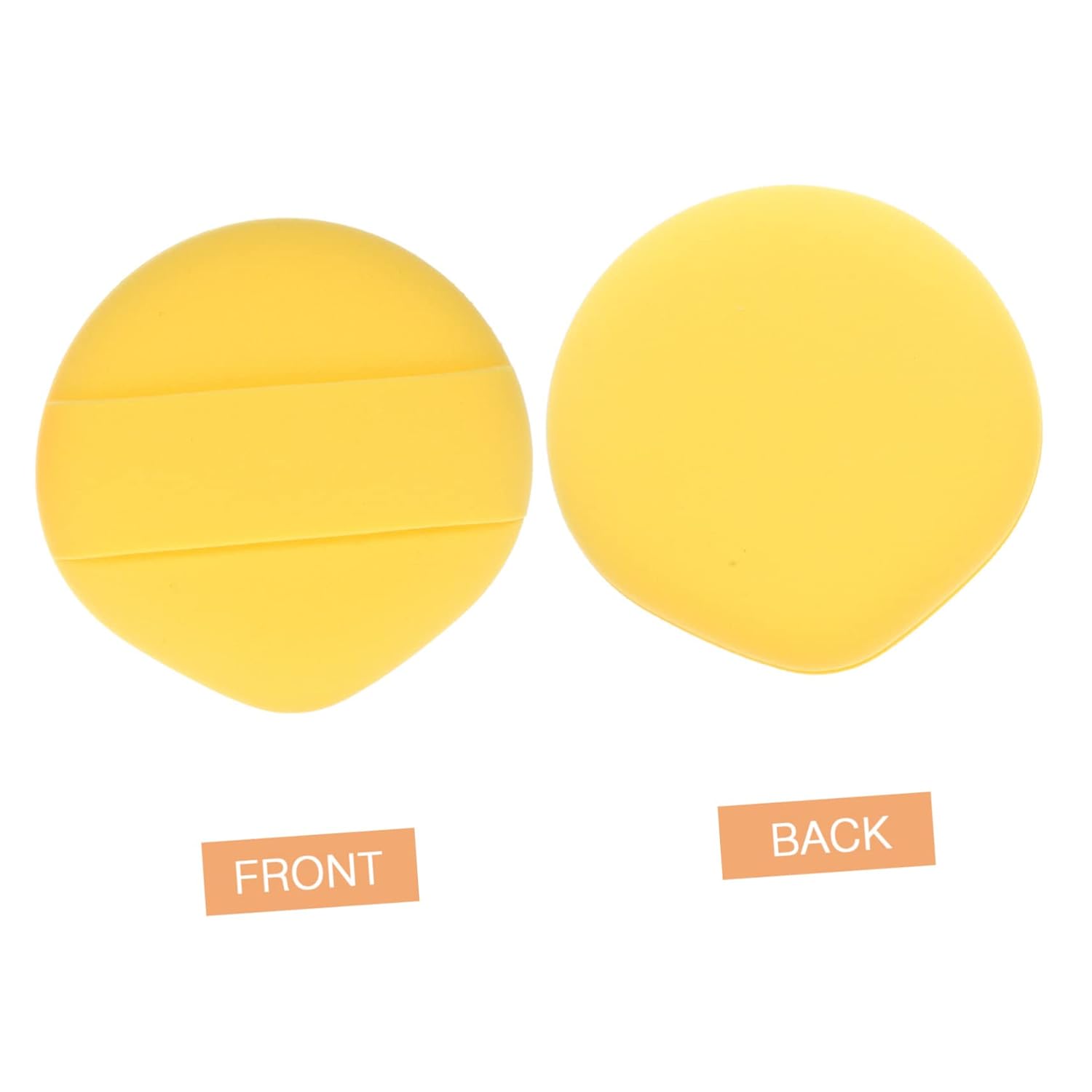 minkissy 20pcs Round Makeup Sponges for Cream and Powder Double-sided Foam Puff Wide Strap for Foundation and Concealer Application Travel-friendly and Easy to Clean