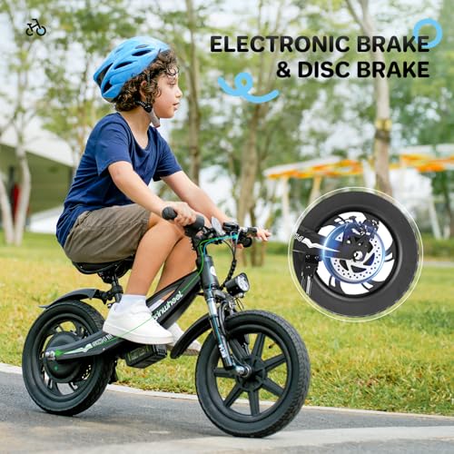 Isinwheel Sk14 Electric Bike For Kids Ages 3-8 Years Old thumb #3