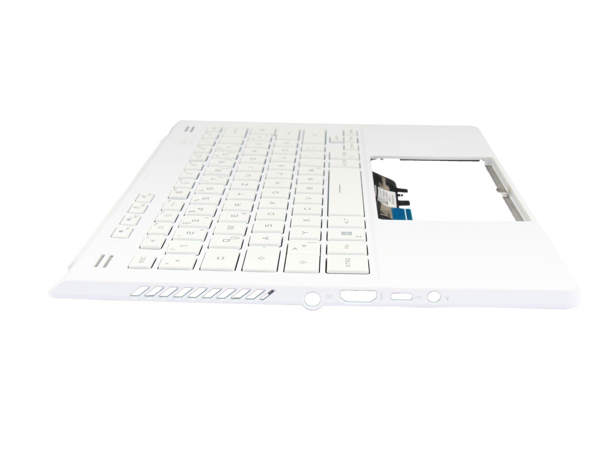 ASUS 90NR09U1-R31GE0 Original Tastatur inkl. Topcase DE (deutsch) weiß ONE Zone RGB