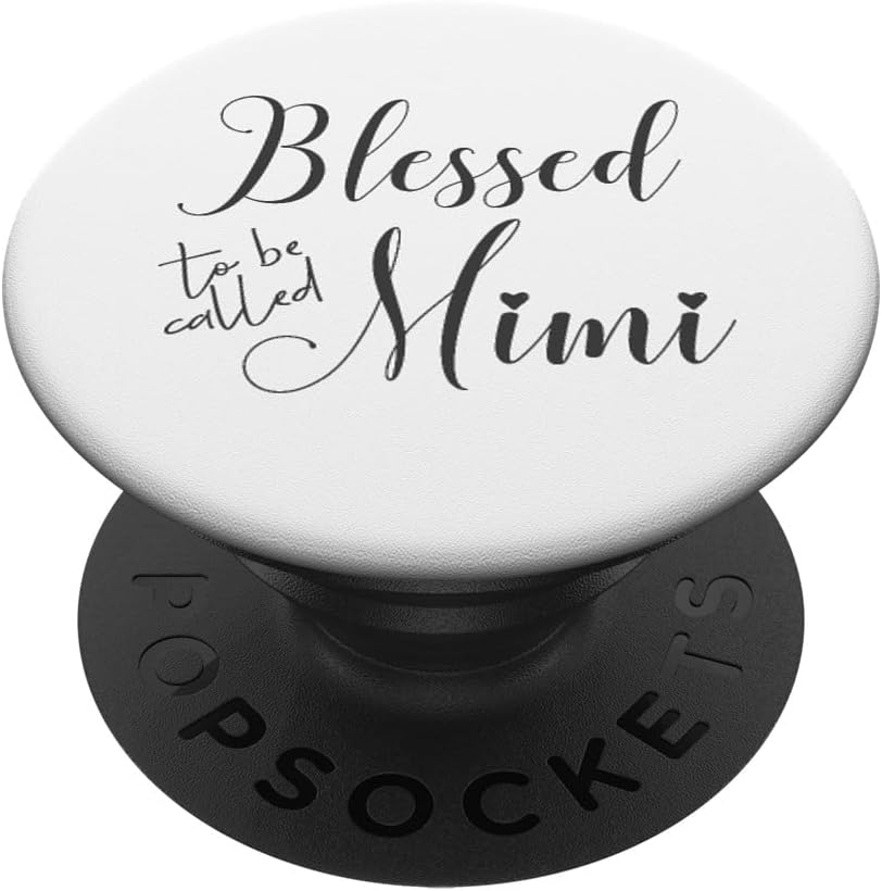 Blessed To Be Called Mimi Grandma Christmas Mothers Day PopSockets PopWallet for MagSafe