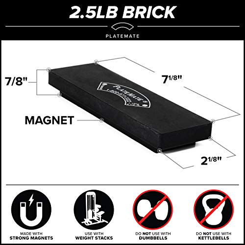 Image of PlateMate 2.5# Brick Magnet