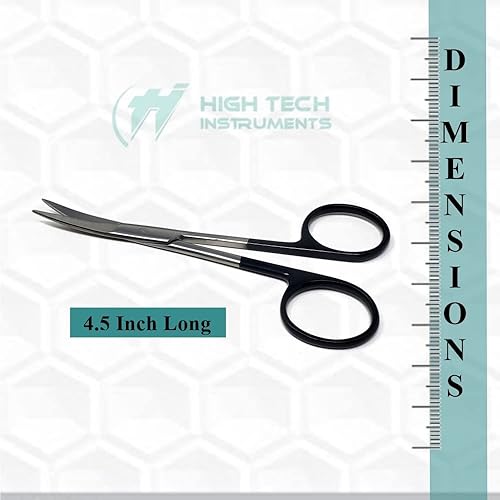 Miniatura 5 de Iris Supercut - Tijeras para disección curvas 45in con hoja dentada