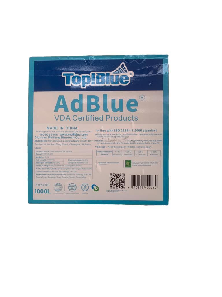 Tanica AdBlue da 1000 litri - Soluzione efficiente per ridurre le emissioni!
