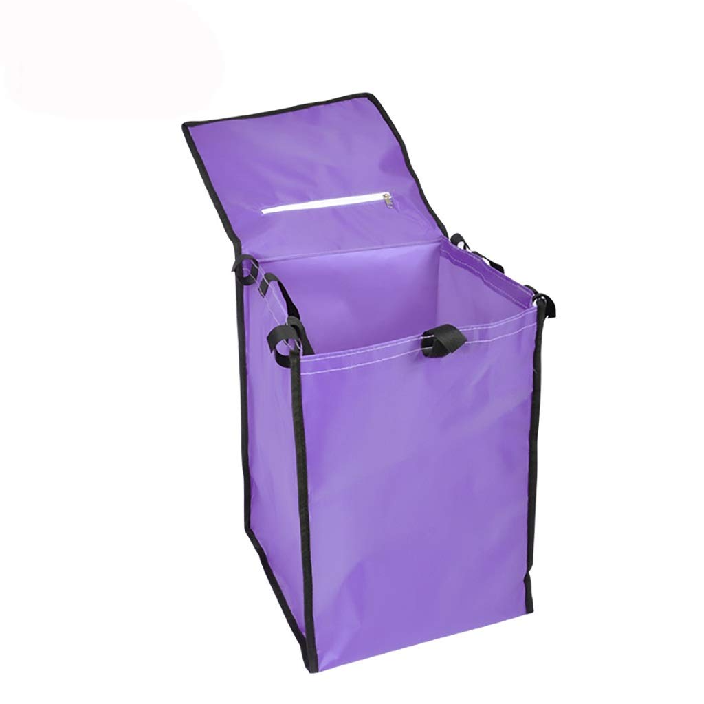 Caddie Courses Sac De Remplacement Pour Chariot 80L - Tissu Oxford Imperméable - 38x30x70cm Sac Remplacement Chariot Courses 80L étanche Oxford Réutilisable