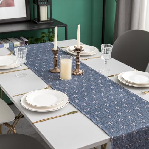 Runner da Tavola per 6 Seater Pranzo Blu Navy