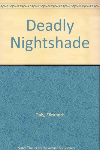 Deadly Nightshade B000CBC12M Book Cover