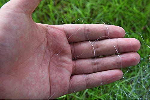 Fishing Net, Tuscom Foldable Collapsible Telescopic Fish Landing Net Durable Nylon Mesh Fishing Net Netting Copper Spring Shoal Fishing Tackle Fish Catching Network Crab Fish Trap Cast (5.5x5.5cm) - Thumbnail 6