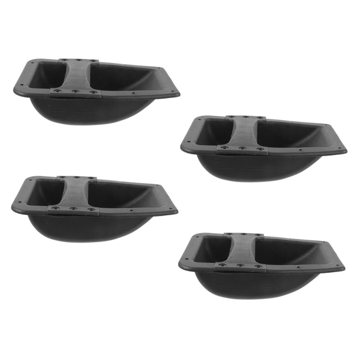 ifundom 4pcs Speaker Carry Handle Replacement Grasp Handles for Audio Equipment Secure Mounting for Speakers and Instrument Cases