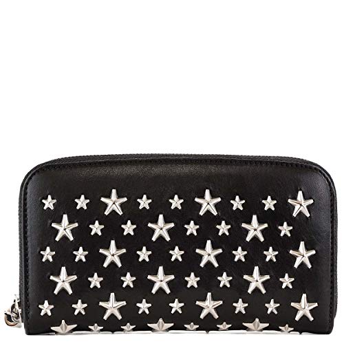 [ジミーチュウ]JIMMY CHOO 長財布 FILIPA CST レディース BLACK [並行輸入品]