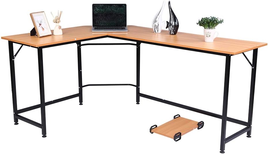 Smaworld LShaped Desk Computer Table Home Office