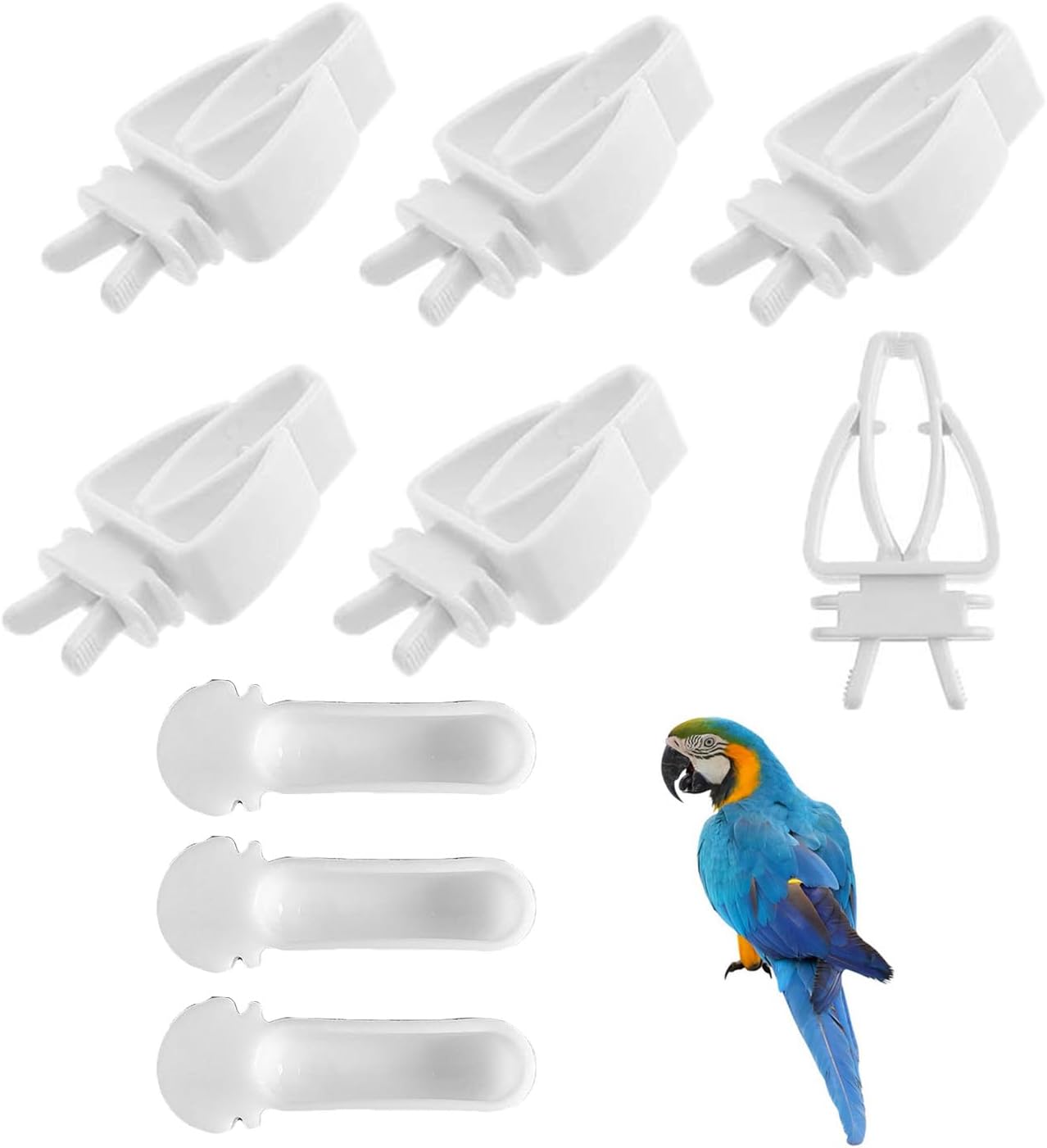 Bird Cage Food Holder Attachment