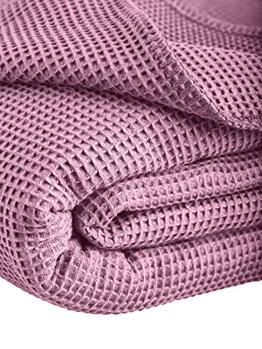 La Diva Maison Waffel-Pique-Decke 150x210 cm Farbe rosé Cover