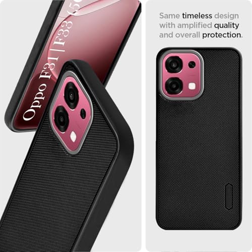 Image of Jkobi Rubberised Back Case Cover for Oppo F31 5G | Oppo F33 5G (Textured Grip Design | Micro-Fiber Cloth Inside | Slim and Light Weight | Soft Touch and Feel)