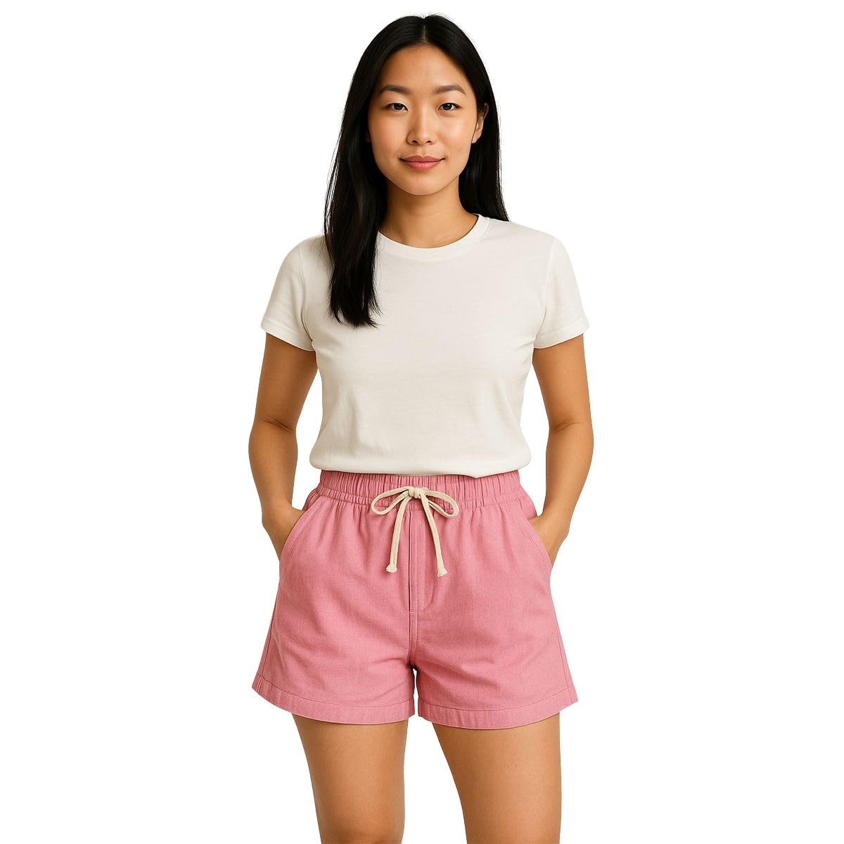 Short Feminino em Linho, Cintura Alta com Cordão, Casual e Confortável em promoção! Veja a oferta e mais achadinhos de Shorts & Bermudas 7 Hoje é o melhor dia para comprar Short Feminino em Linho, Cintura Alta com Cordão, Casual e Confortável com aquele preço maroto! Promoção! Aproveite a oferta! 7