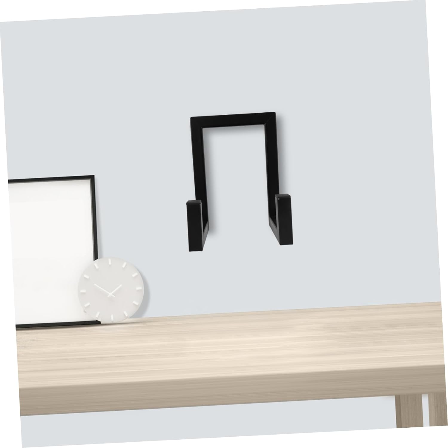 LABRIMP 4Pcs Metal Plate Stands for Display Versatile Picture Easel Holders for Plates Books Photos and Decorative Items Durable Tabletop Display Racks Black