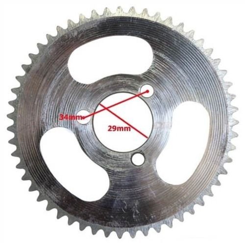 Whatapart 64 Tooth Sprocket (#25) 3-Bolt For 47Cc, 49Cc Mini Pocket Bike, Mta1, Mta2, 39Cc Mta4 #TOP1