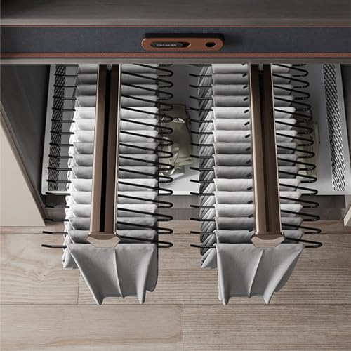 Placard de suspension extensible avec rail coulissant fluide LWX