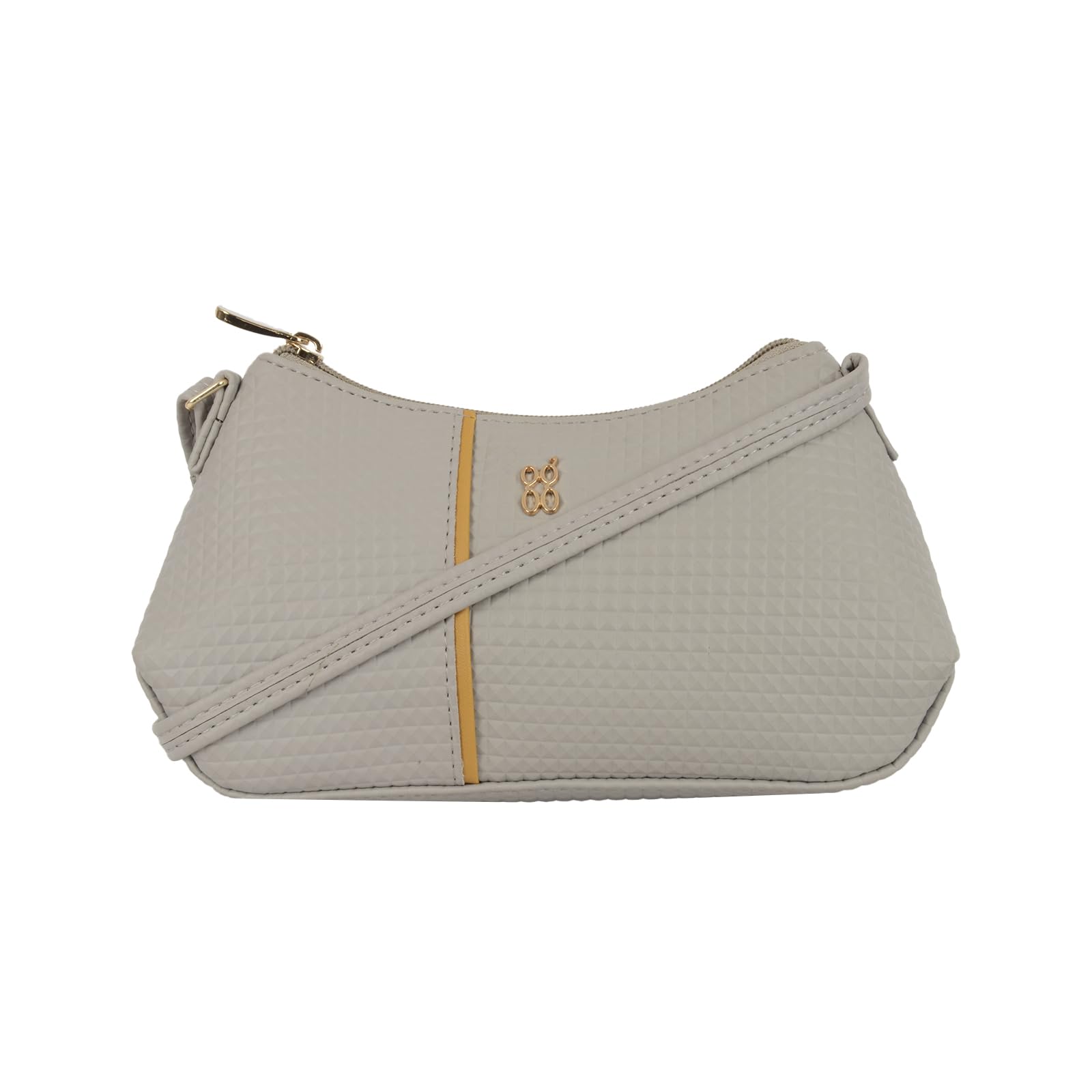 Baggit Women Grey Sling Bag XXS Size | Ladies Stylish Casual Cross Body Purse Handbag (B0D6RK8RFV) Amazon Price History, Amazon Price Tracker