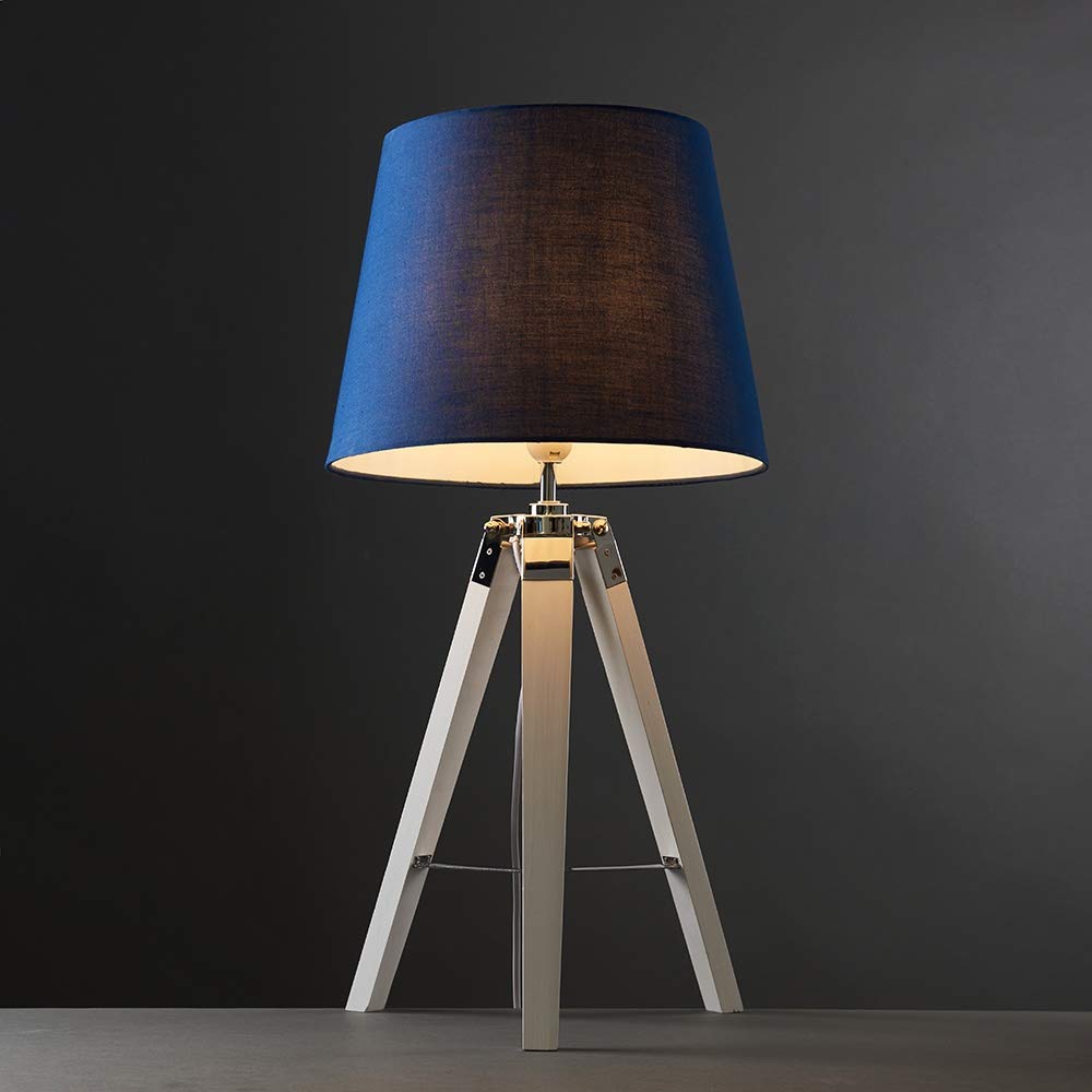 MiniSun | Modern White Wood And Silver Chrome Table Zambia - View #12