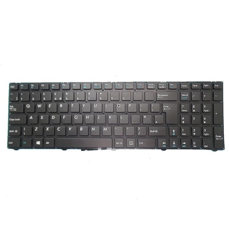 Clavier Medion Akoya MD99580 touches robustes disposition UK