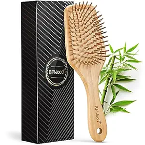 BFWood Bamboo Paddle Hairbrush Review