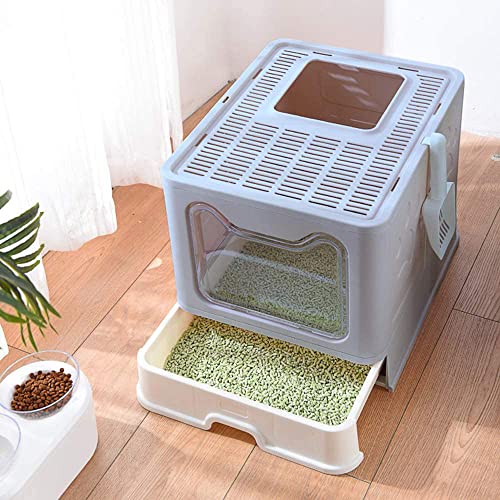 Lettiera Chiusa per Gatti, Grande Toilette per