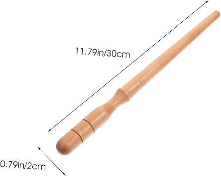 HOODANCOS Hand Yarn Winder Stick for Wool Cotton Silk Yarn Wooden Winding Tool Portable Sturdy for Winder