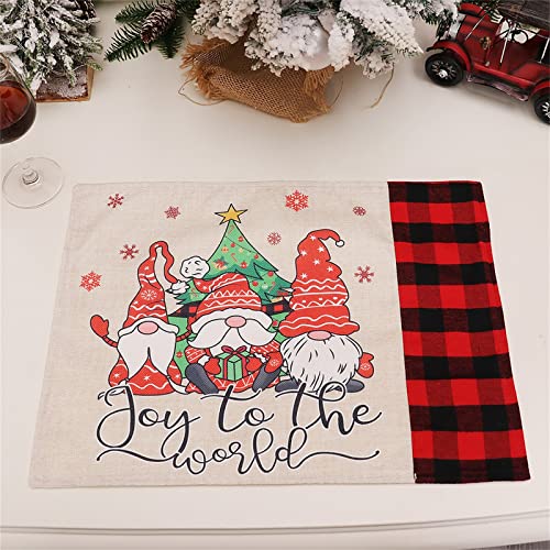 Christmas Decorations Christmas Tree Ornaments Christmas Decorations Linen Faceless Doll Table Mat Doll Insulation Mat Table Dress Up For Xmas Holiday Party Decor Outdoor Lawn Yard Garden #TOP1