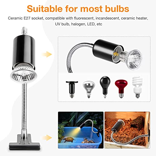 Buddypuppy ‎YXW-2 Reptile Heat Lamp, Uva Uvb Reptile Light thumb #3