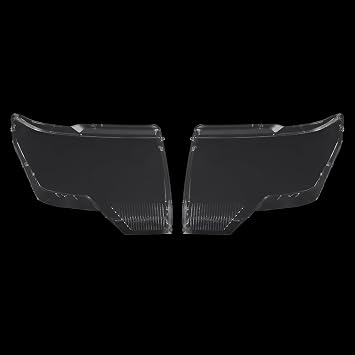Car Headlight Cover Replacement Compatible with Ford F-150 SVT Raptor 2009-2014, 1 Pair Clear Headlamp Lens Cover, Placement on Vehicle Front, Left and Right
