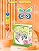 JoyFiesta 28 Pcs Valentines Gifts for Kids with Stacking Heart Pencils, Kids Valentines Day Cards for School with 7-Design Butterfly Card, Valentines Classroom Exchange Prizes Toys Set toys