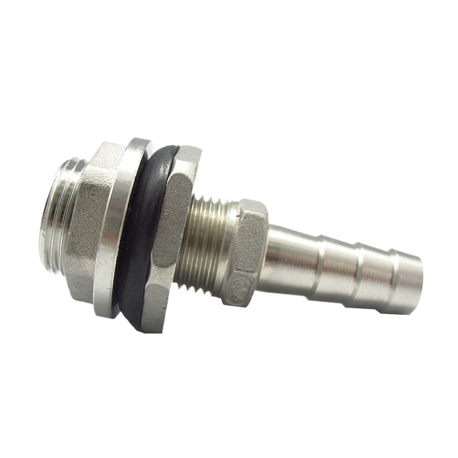 6mm 8mm 10mm 12mm 13mm 14mm 15mm 16mm 18mm 19mm 20mm 25mm 32mm króciec do węża 304 łącznik rurowy ze stali nierdzewnej Adapter zbiornika wody(BSP1 FEMALE-16MM_SIZE)