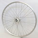 Felge I 559x19 CUT19 Hohlkammerfelge silber eloxiert - abgedrehte Bremsflanken -Ventilloch 8,5