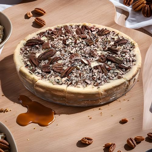 Andy Anand Sugar-Free Caramel Pecan Cheesecake, 9" & 2.8 lbs