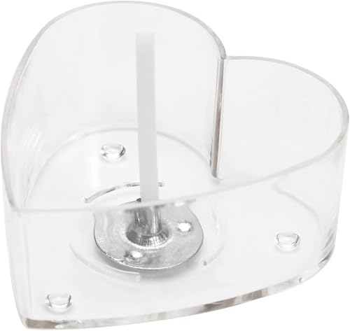 CandMak Tea Light Candle Cups, 50pcs Clear Polycarbonate…