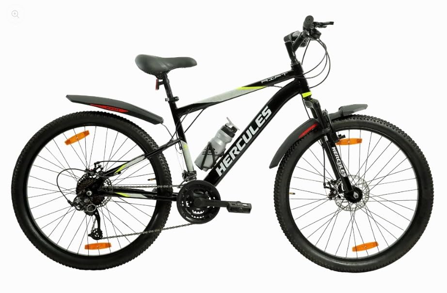 hercules top gear cycle Buy Rift FX DD MTB Cycle, 26T, Black with Acid Green Graphics, Men's, 24 Speed Online at Low Prices in India COLOR:34-COPPER/GOLD Rennradsattel-Test 2026 – Die Gravel-Adventure-Bikes